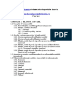 858 Bilantul Contabil in Romania. Analiza Corelatiei Creante-Obligatii (S.C. XYZ S.a.)