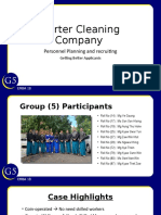 Cater Cleaning Company - PPT - CH 5 - GP 5 - EMBA 18 - 1572333416