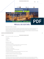 Reguli de Editare - Iași Arrhythmia Forum 2020