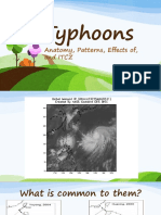 Typhoons: Anatomy, Patterns, Effects Of, and ITCZ
