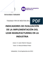 Kpis Lean Manufacturing