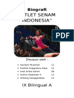 Makalah Biografi Atlet Senam Lantai