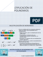 Multiplicación de polinomios paso a paso