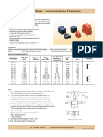 AS Series - Current Sense Inductors & Transformers: AS Series Current Sensors Are Designed As A Low Cost Method of