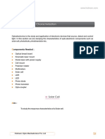 Opto Electronic Characteristics PDF
