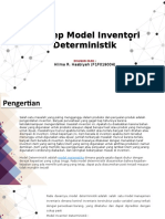 Hilma - Konsep Model Inventori Deterministik