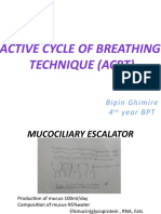 Active Cycle of Breathing Technique (ACBT)