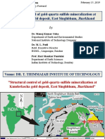 Structural Control of Gold Mineralization at Kunderkocha Deposit