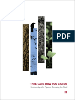 Take Care of How You Listen PDF