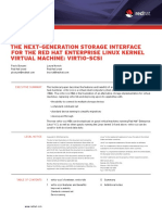 The Next-Generation Storage Interface For The Red Hat Enterprise Linux Kernel Virtual Machine: Virtio-Scsi