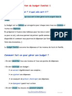 Gestion Du Budget Familial