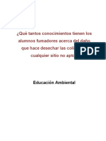 Educación Ambiental