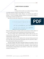 Modul Limit Fungsi Aljabar - 2