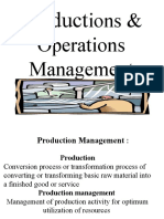 Ions & Operations Management: Product