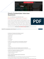 Oracle Goldengate Interview Questions