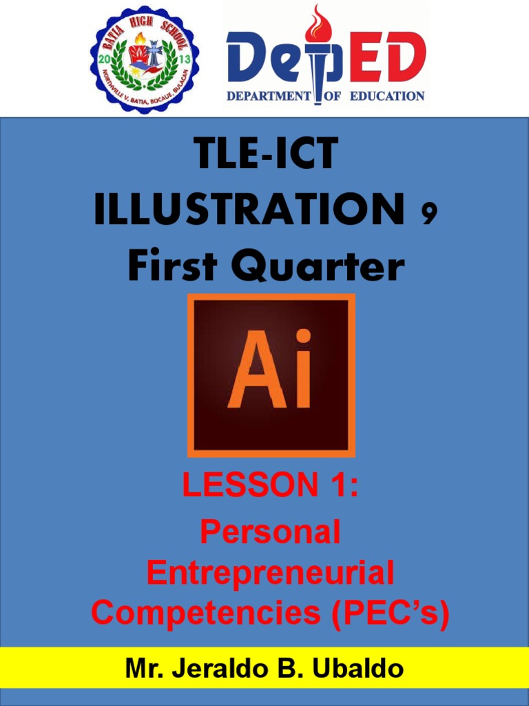 Tle-Ict Illustration 9 First Quarter: Lesson 1: Personal ...