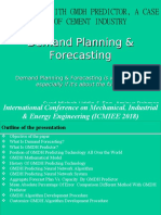 Demand Planning & Forecasting Demand Planning & Forecasting