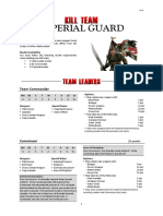 Kill Team List Imperial Guard v1 4