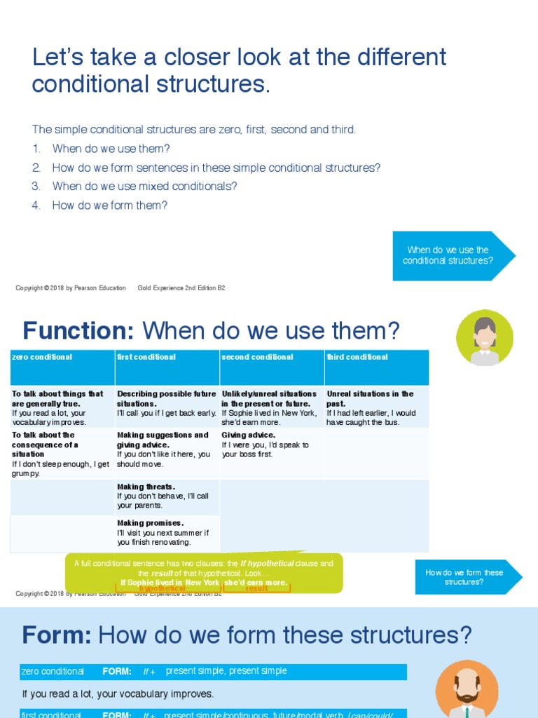 B2 First Conditionals Pdf Pdf Verb Linguistics