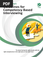 Competency Based Interviewing