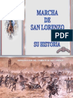 La Historia de La Marcha de San Lorenzo