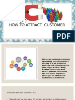 How To Attract Customer