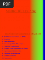 Msihc Rules 1989