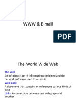 WWW & E-mail Lecture 6 Part II - The World Wide Web, Email, IM, IRC