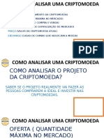 Fundamentos para Analisar Uma Criptomoeda