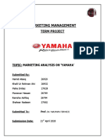 Final Report Yamaha PDF