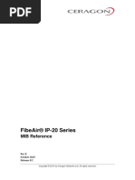 FibeAir - IP-20 - Series - MIB - Reference - 8 2 - Rev - E PDF