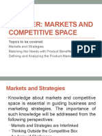 Chapter: Markets and Competitive Space: Topics To Be Covered