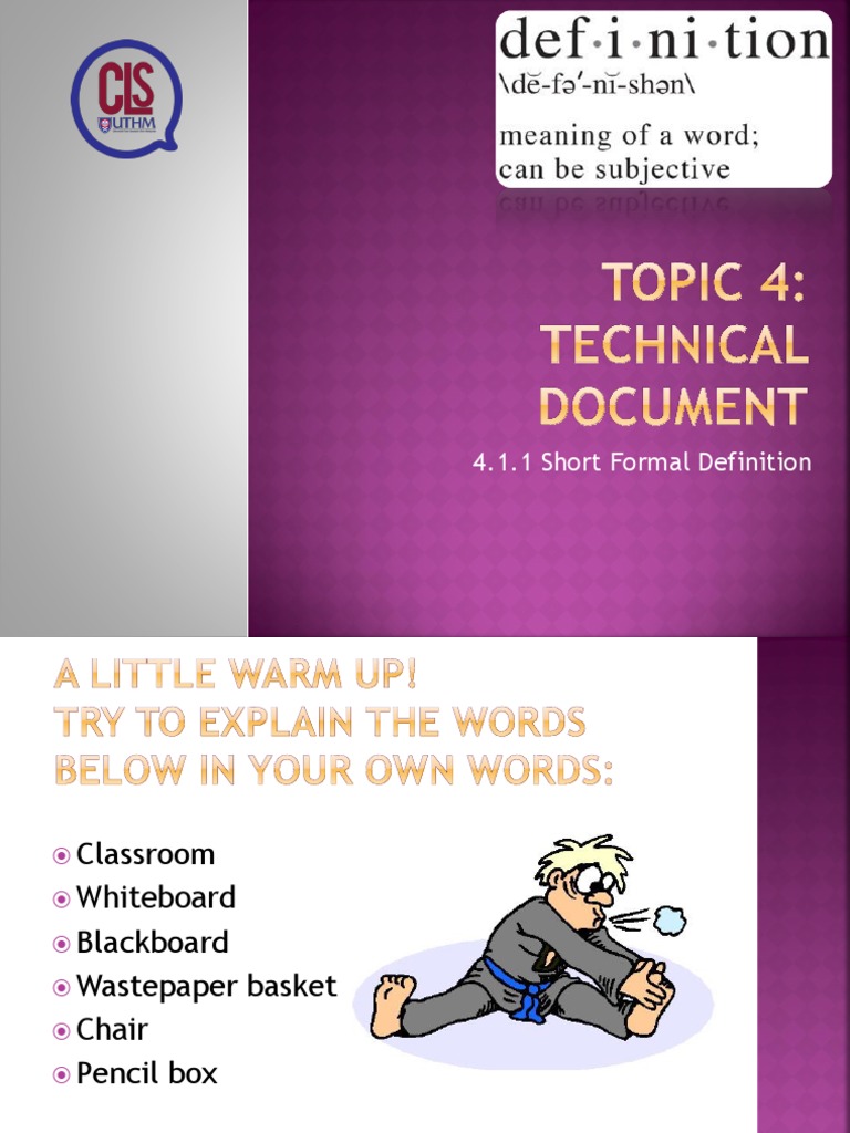 Writing Effective Short Definitions | PDF | Technical Communication ...