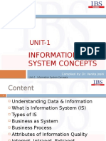 UNIT-1: Information System Concepts