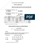 POLITICA DE INVESTIRE Probleme