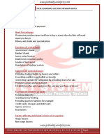 Functions of Money: Gcse Economics Section 3 Revision Notes