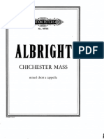 Chichester Mass Albright PDF