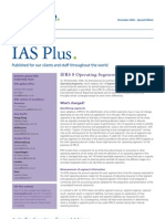 IAS Plus: IFRS 8 Operating Segments