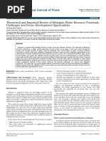 Theoretical and Empirical Review of Ethiopian Water Resource Potentials Challenges and Future Development Opportunities 2252 5211 1000353