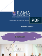 Faculty of Nursing Sciences: By-Mrs Sudharani