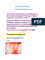 MFD Part 2 - Oral Medicine Qs & Answers