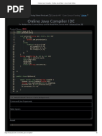 Online Java Compiler - Online Java Editor - Java Code Online