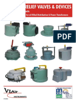 Pressure Relief Valves & Devices for Oil Transformers