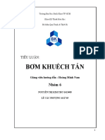 Tiểu luận bơm khuếch tán