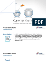 Customer Churn: Predictive Analytics Use Case