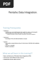 Pentaho Data Integration