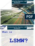 LSMW: Accelerating Data Migration with Legacy System Migration Workbench