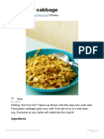 Thai Curry Cabbage - Diet Doctor