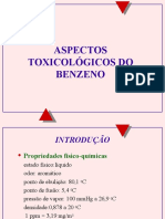 Aspectos toxicológicos do benzeno - 05411 [ E 1 ].ppt