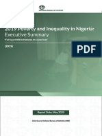 2019 Povery and Inequality in Nigeria PDF